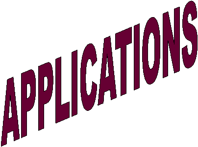 APPLICATIONS  